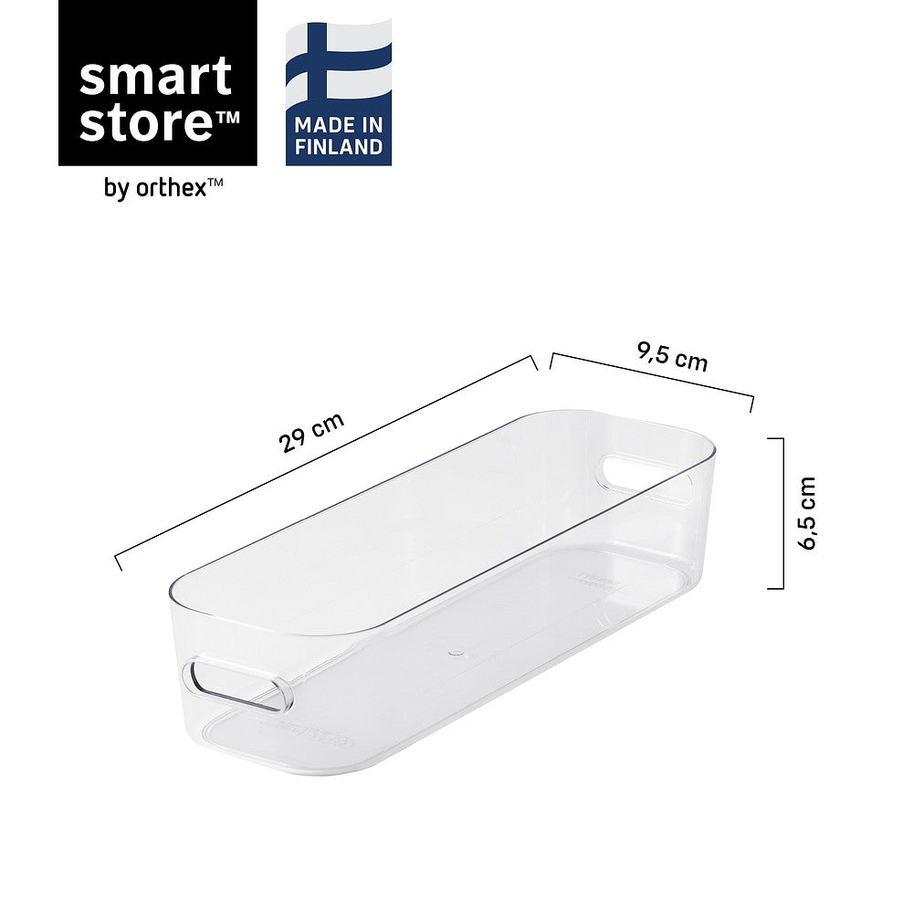 Måltegning med mål for SmartStore Compact Clear Slim 1,3 liter