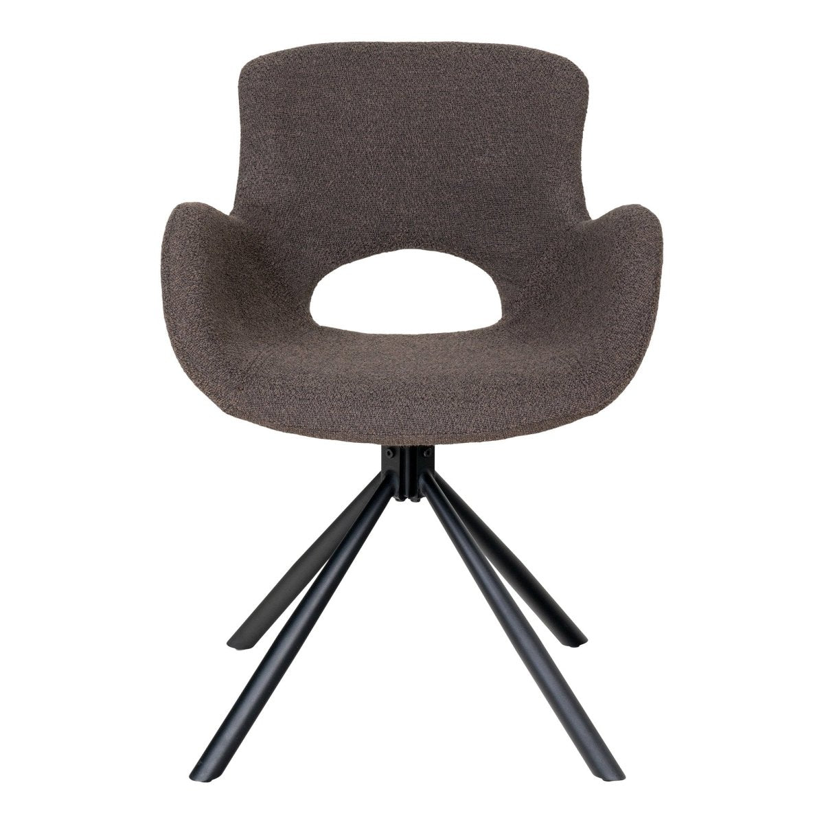 2-pk Amorim dreibar spisestol lys brun