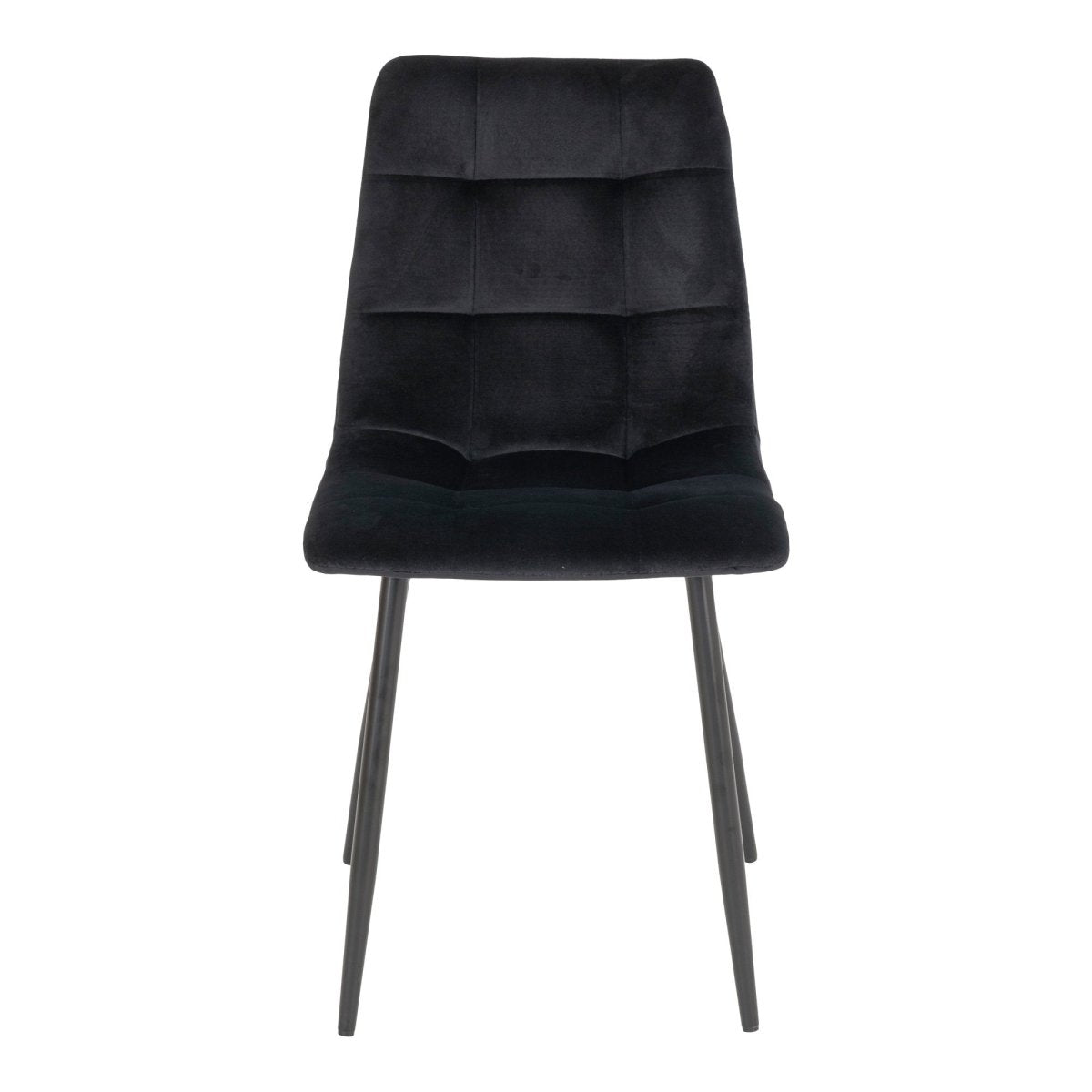 2-pk Middelfart spisestol sort