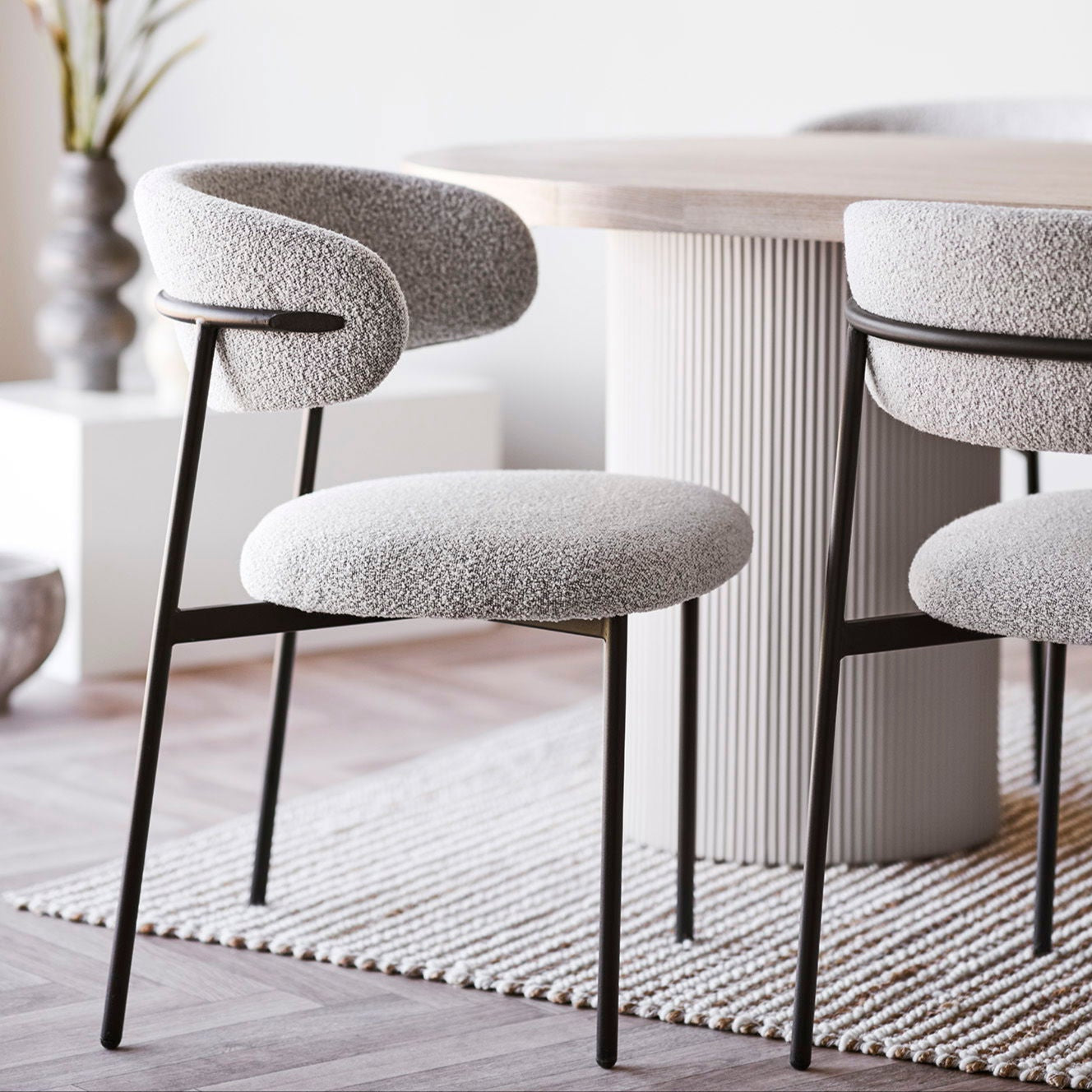 2-pk House Nordic Mira sand spisestol