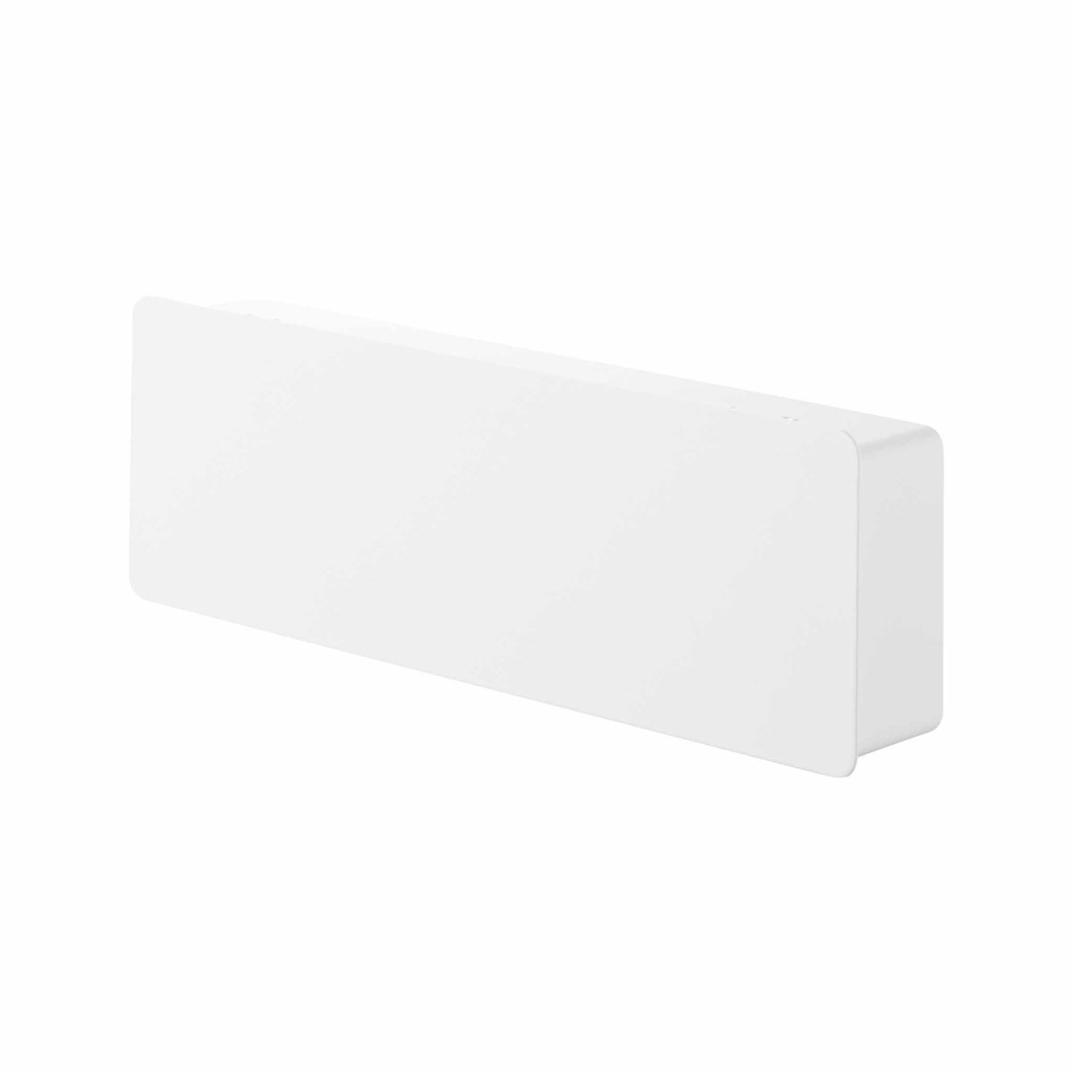 Bred nøkkelholder hvit 33 x 11 x 5,3 cm - Lindas Dekor