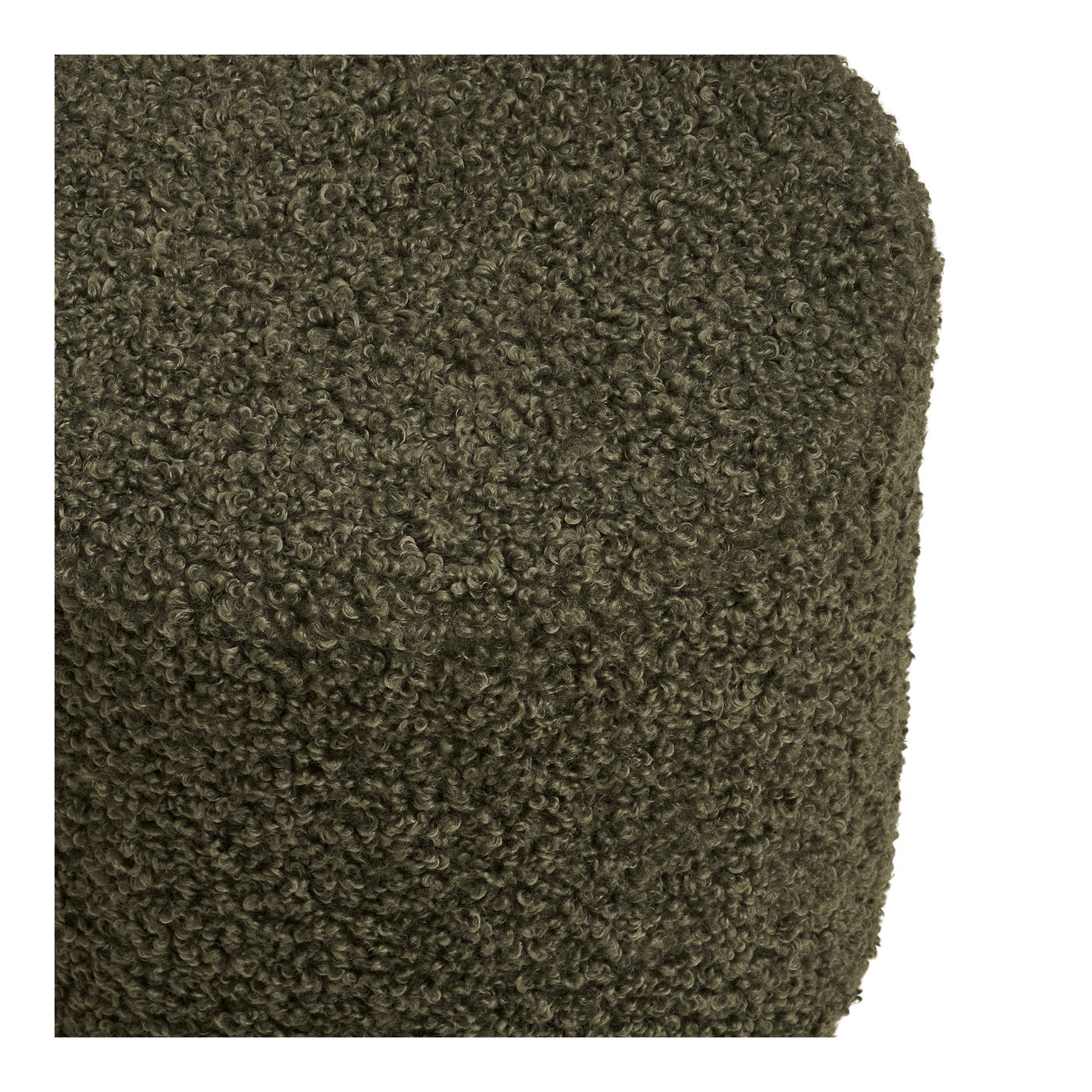 House Nordic Ejby puff teddy grønn ø34 cm