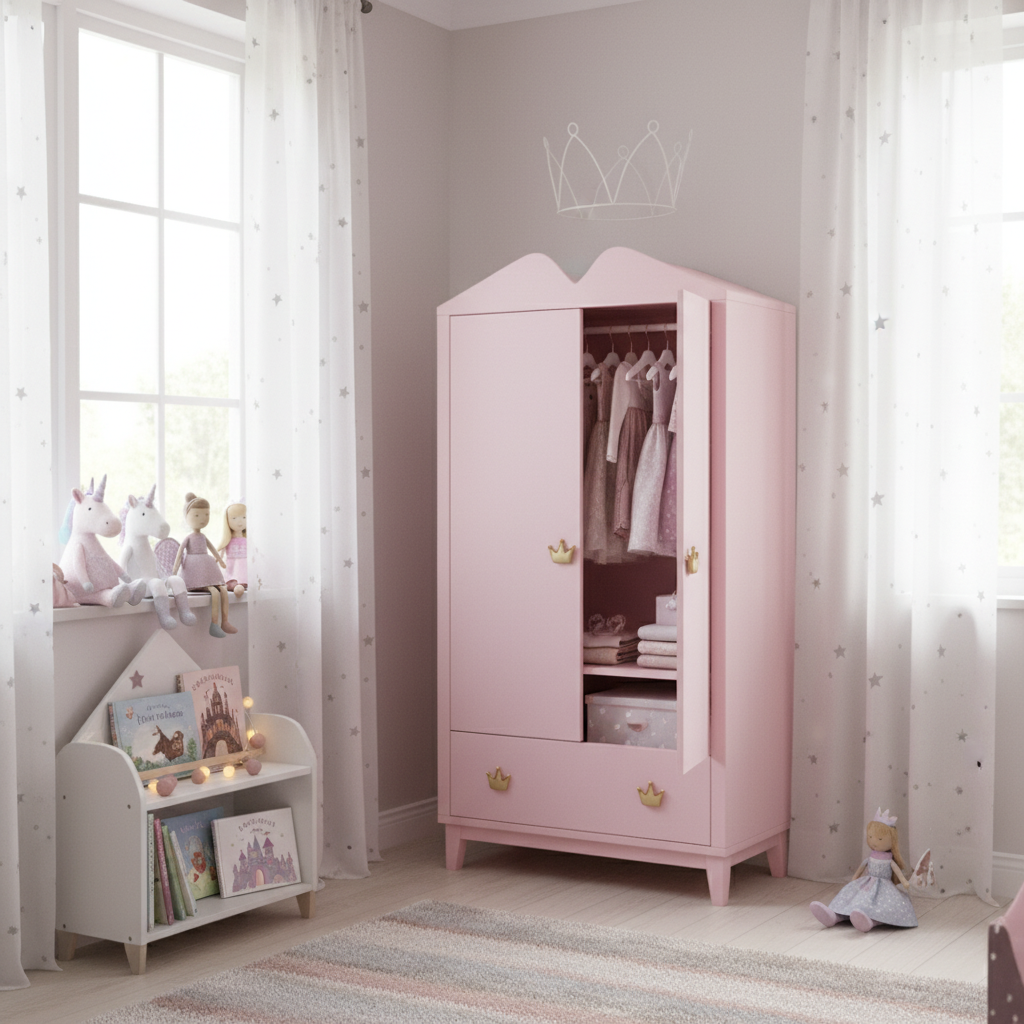 Unimatt babyrosa kontaktplast