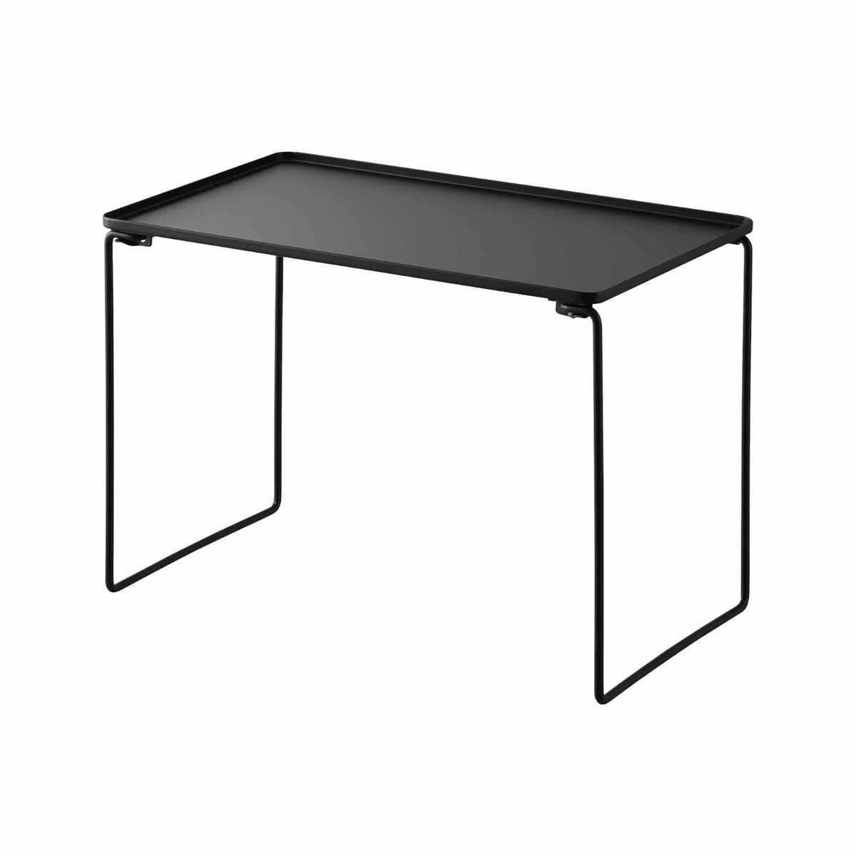 Yamazaki stablehylle i sort stål, sammenleggbar