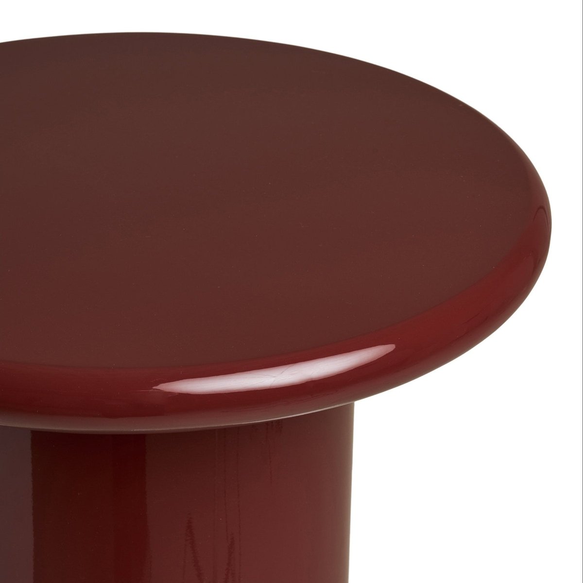 Otago sidobord bordeaux ⌀45 cm