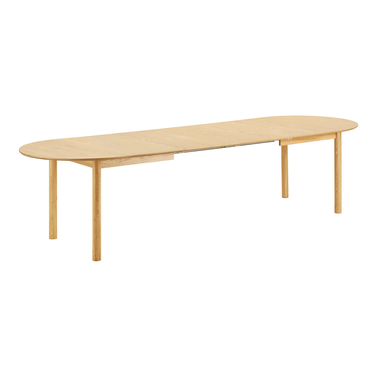 Bundaberg utbyggbart matbord, naturlig ekfinér 200-300 cm