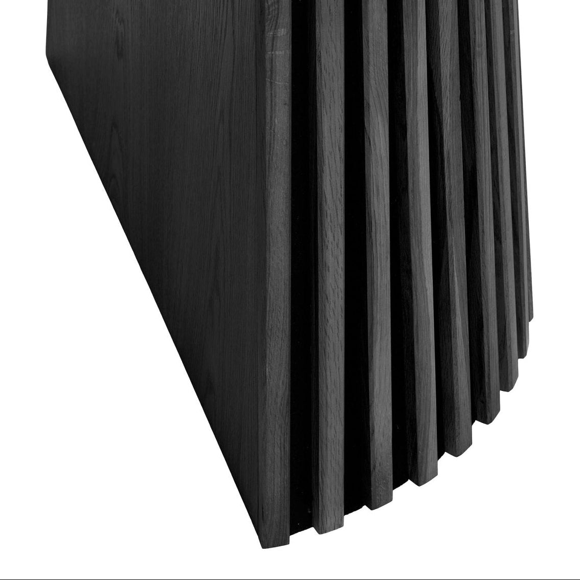 Osaka spisebord uttrekkbar sort eikefiner 120–200 cm - Lindas Dekor