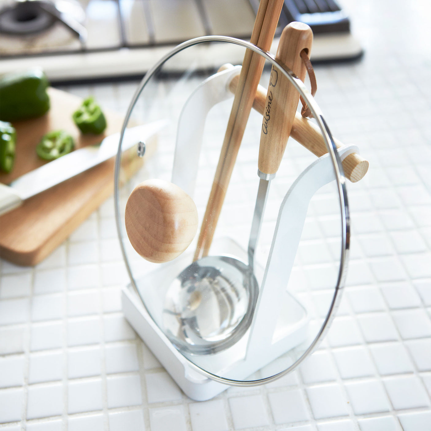 Stativ för köksredskap