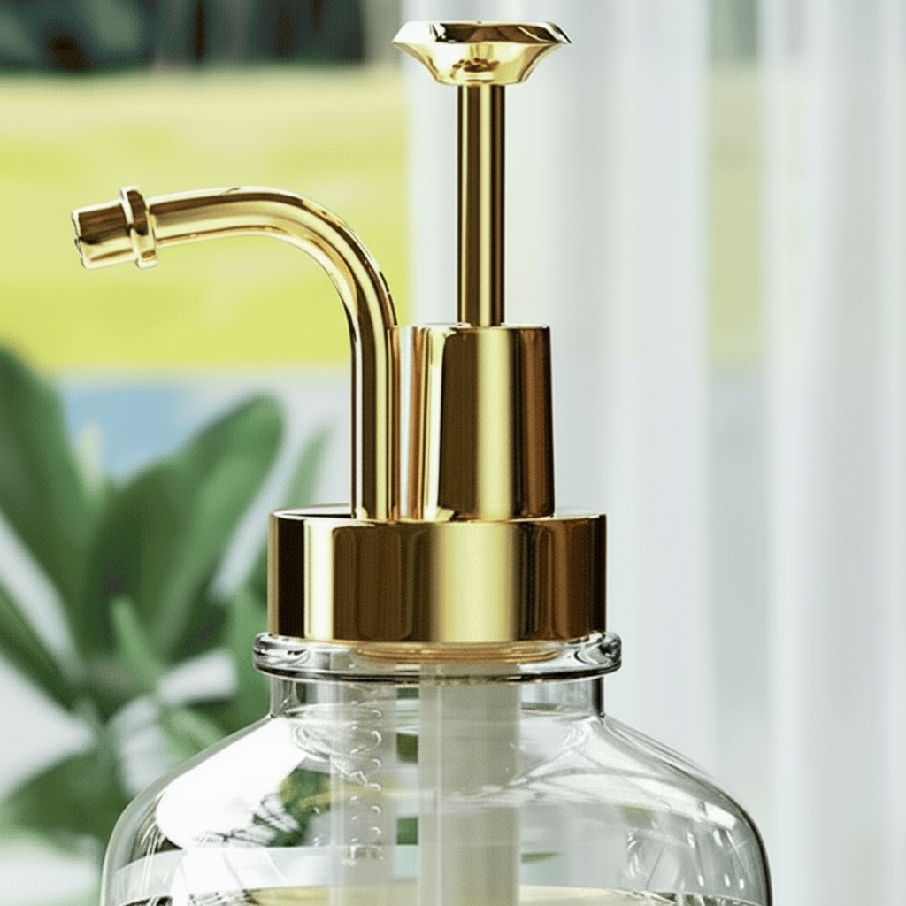 2-pk sirupdispenser gull