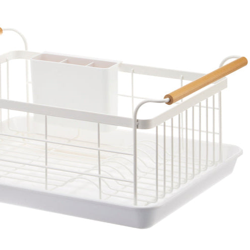 Nærbilde av oppvaskstativet.