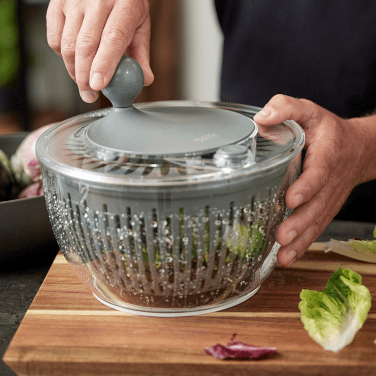 Harvest green minihakker + salatspinner - Lindas Dekor