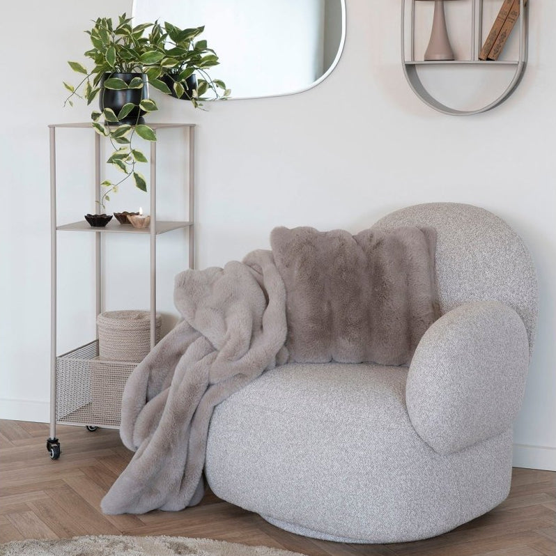 Galena pyntepute beige 45 x 45 cm - Lindas Dekor