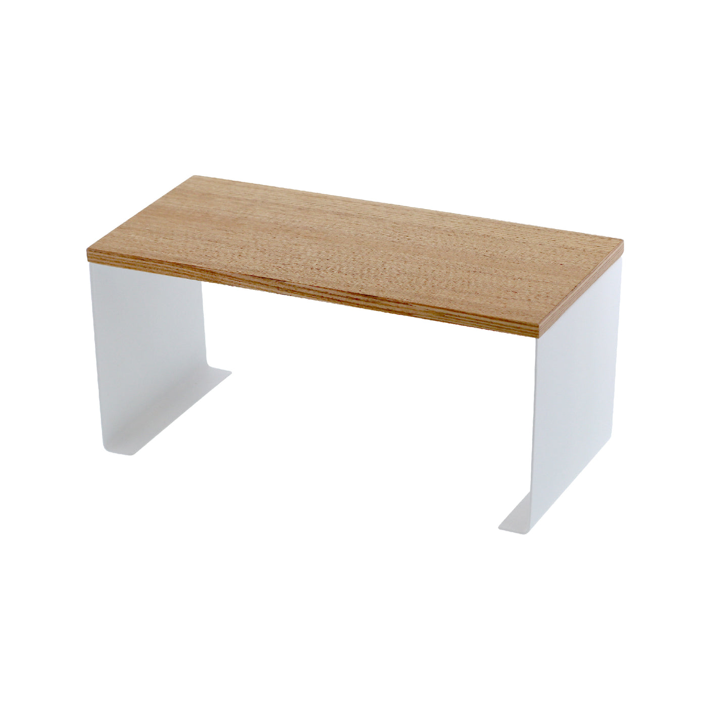 Stabelbar tynn hylle hvit