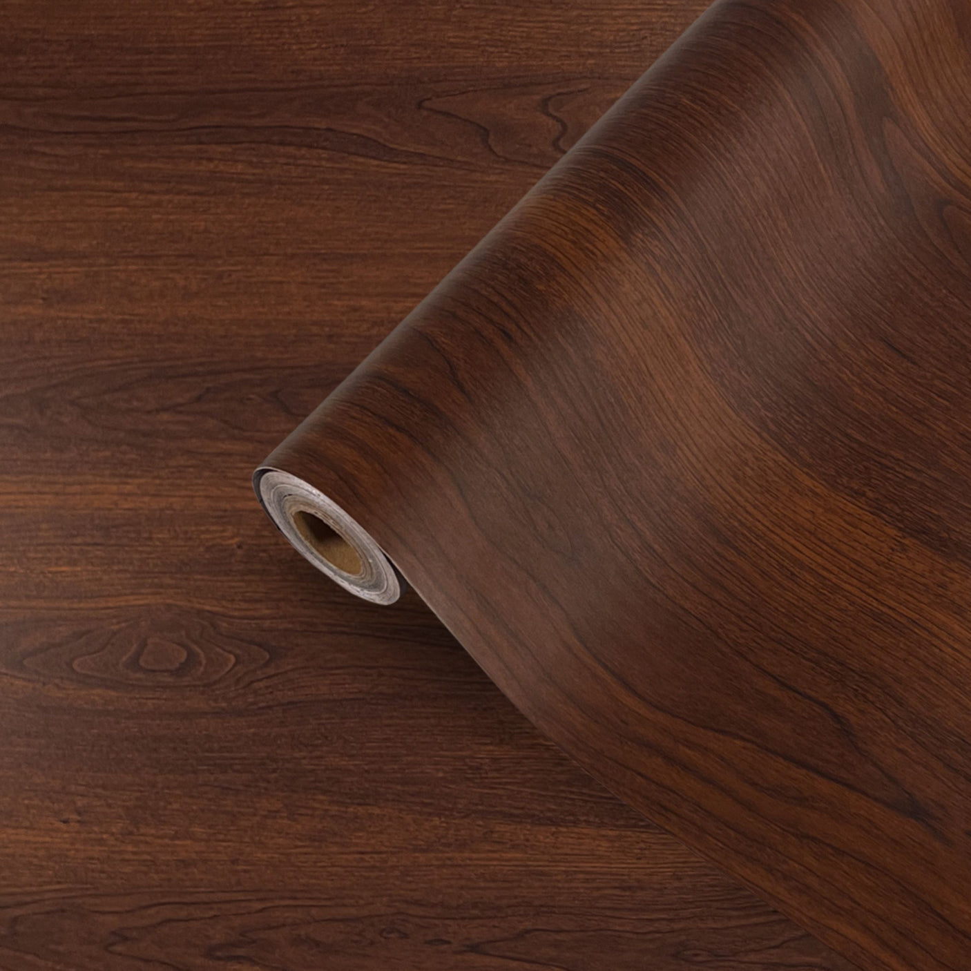 Warm walnut kontaktplast