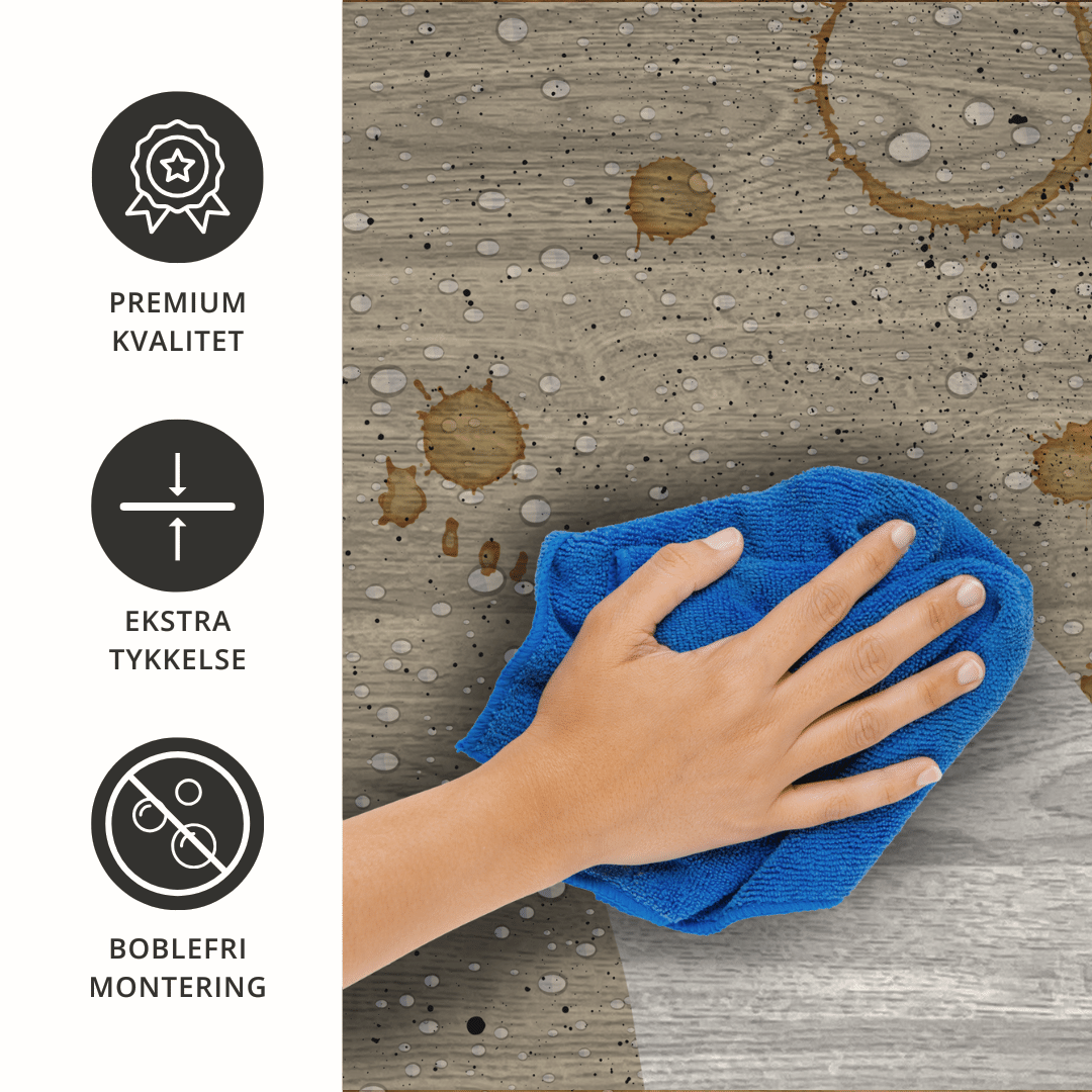 Manchester pine kontaktplast produktbilde - treimitasjon i behagelige gråtoner