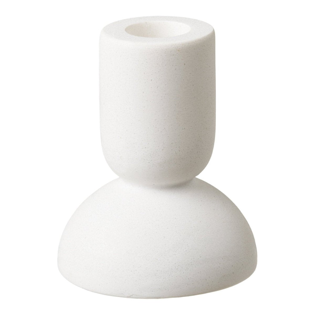 2-pack vit lysestakehållare - Lindas Dekor
