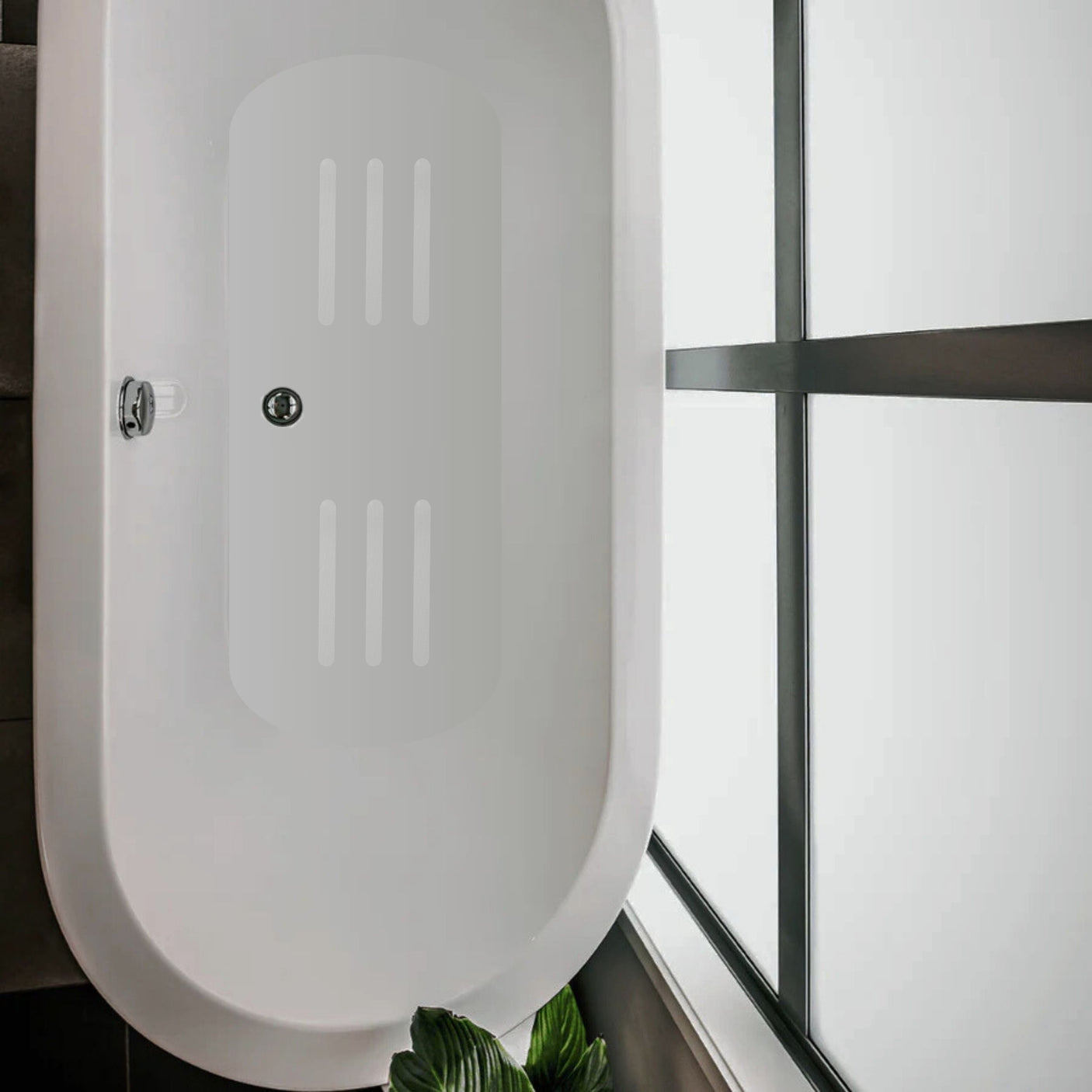 24-pk Selvklebende antiskli striper, gjennomsiktig