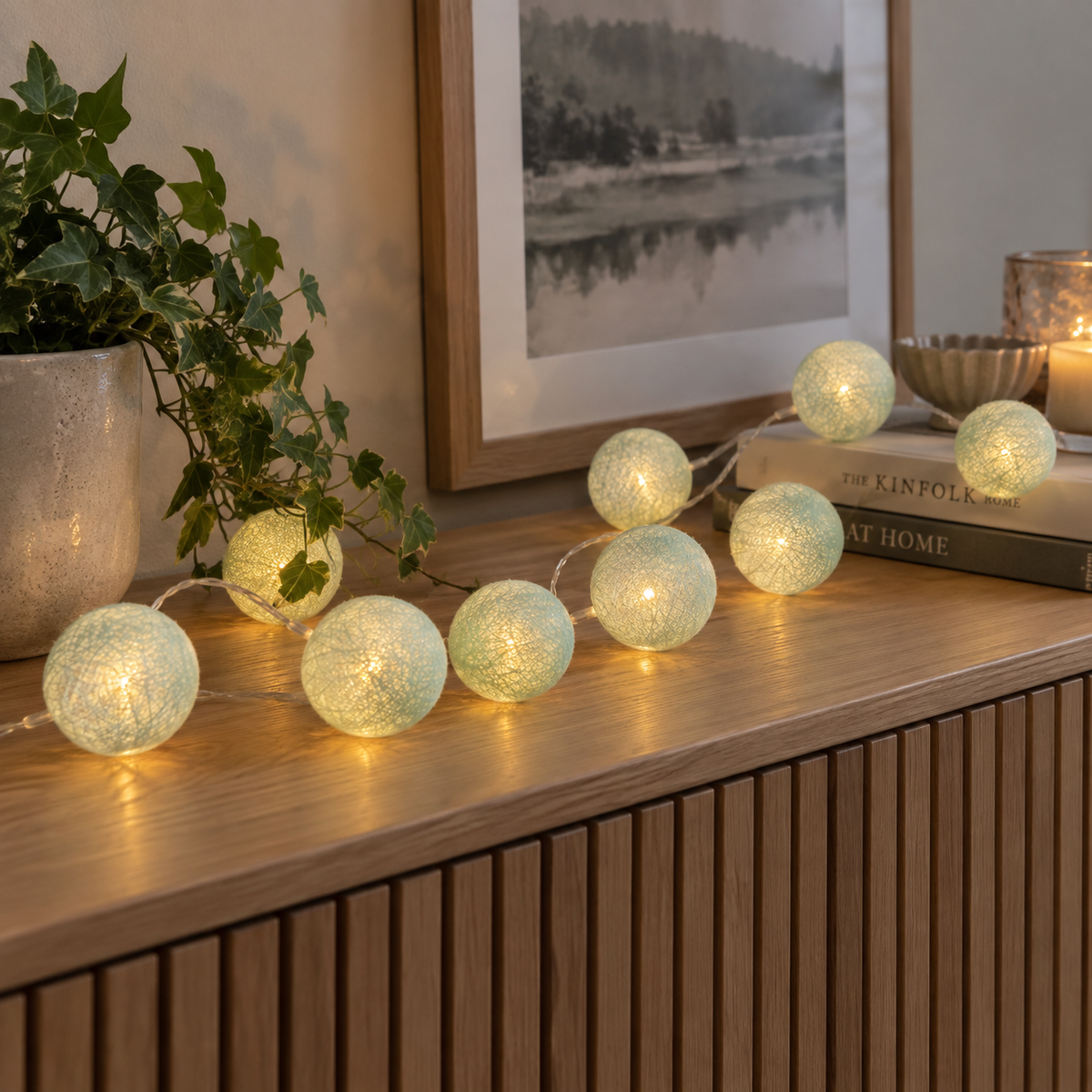 LED-lykt, halugengrønn