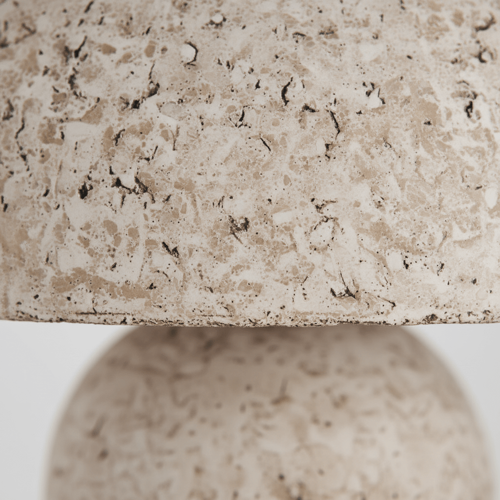 Astley bordlampe, stone grey - Lindas Dekor