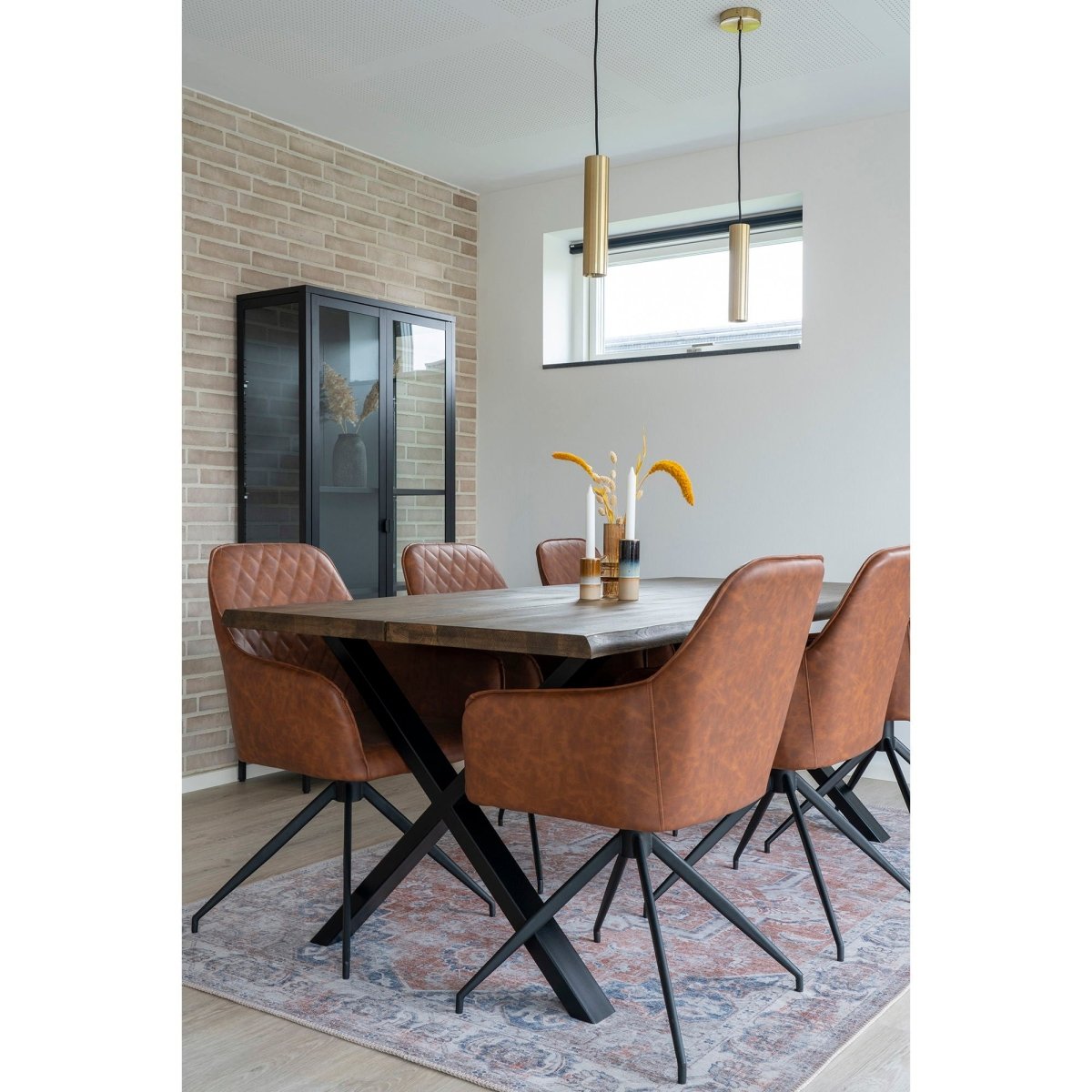 Paris taklampe messing - Lindas Dekor