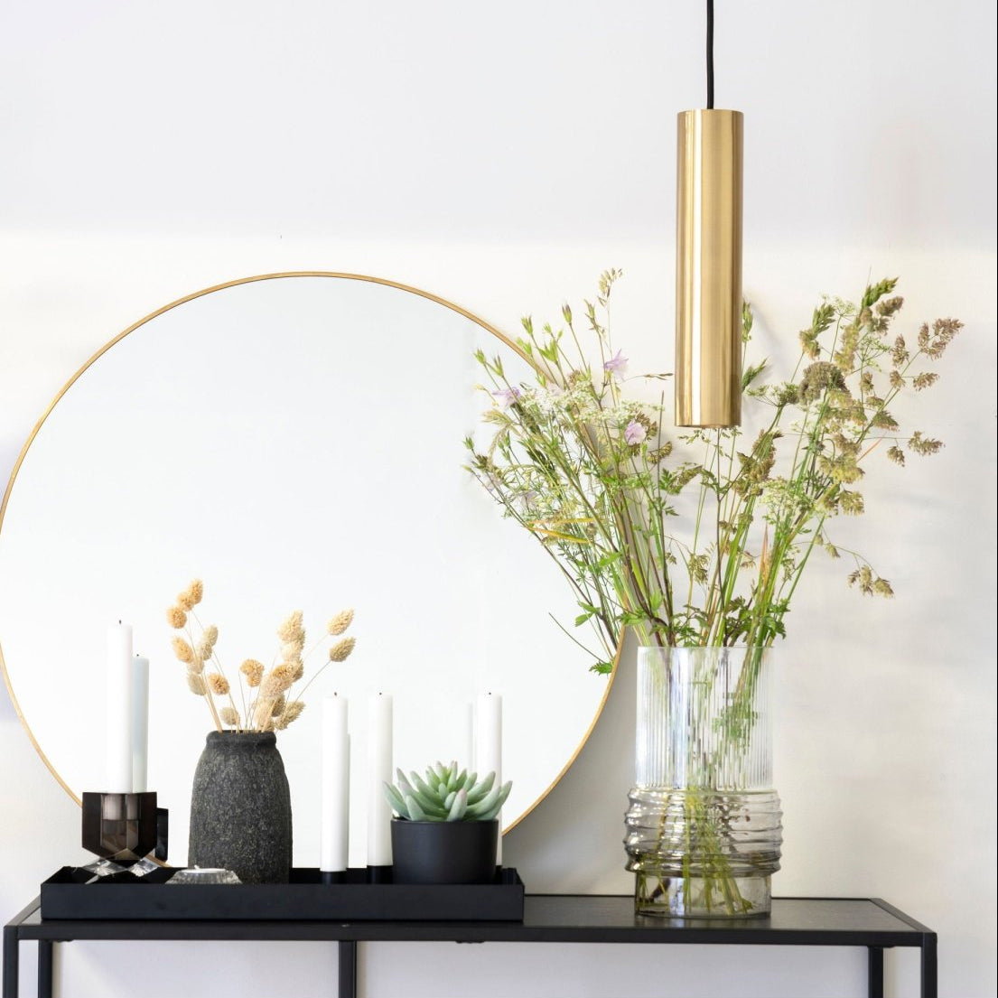 Paris taklampe messing - Lindas Dekor