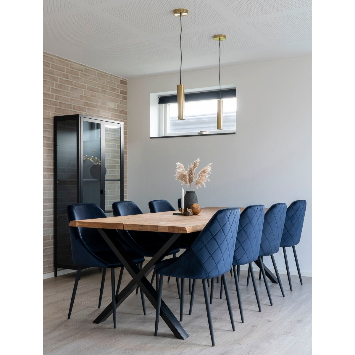 Paris taklampe messing - Lindas Dekor