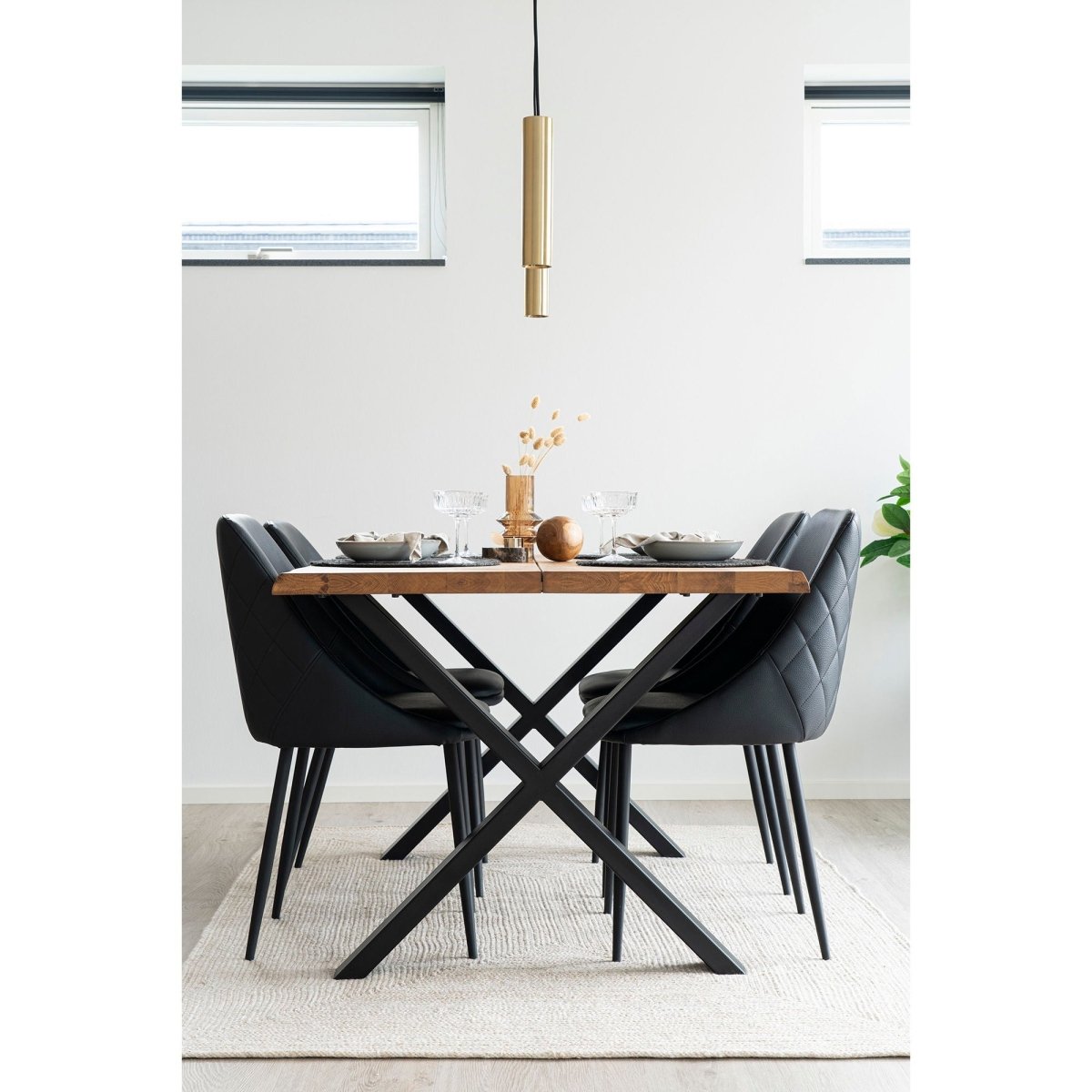 Paris taklampe messing - Lindas Dekor