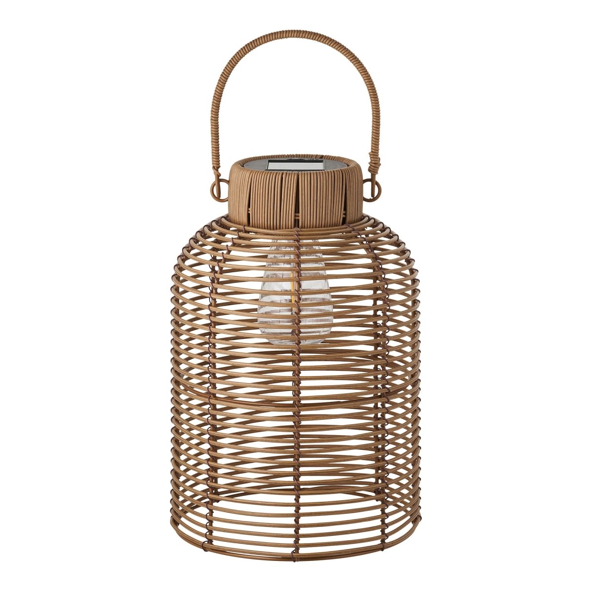 Brentford lampe, oppladbar med solcellepanel - Lindas Dekor