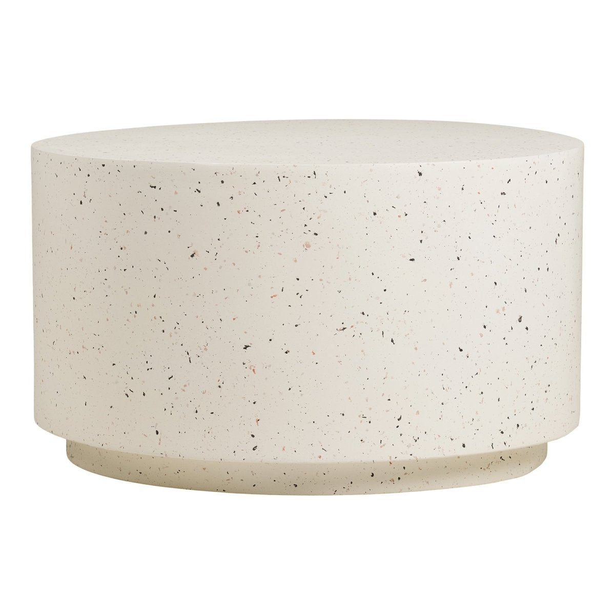 Bonn sofabord fiberclay terrazzo-look ø70 cm