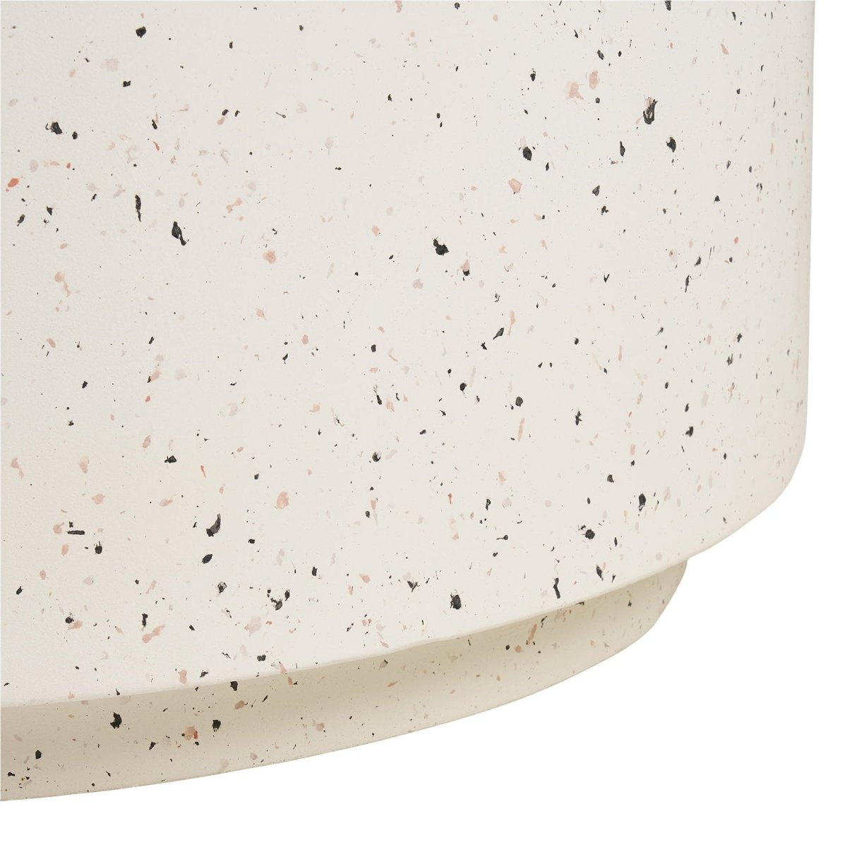 Bonn sofabord fiberclay terrazzo-look ø70 cm