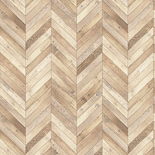 Wooden Harmony fliser brukt på kjøkkengulv med trepreg