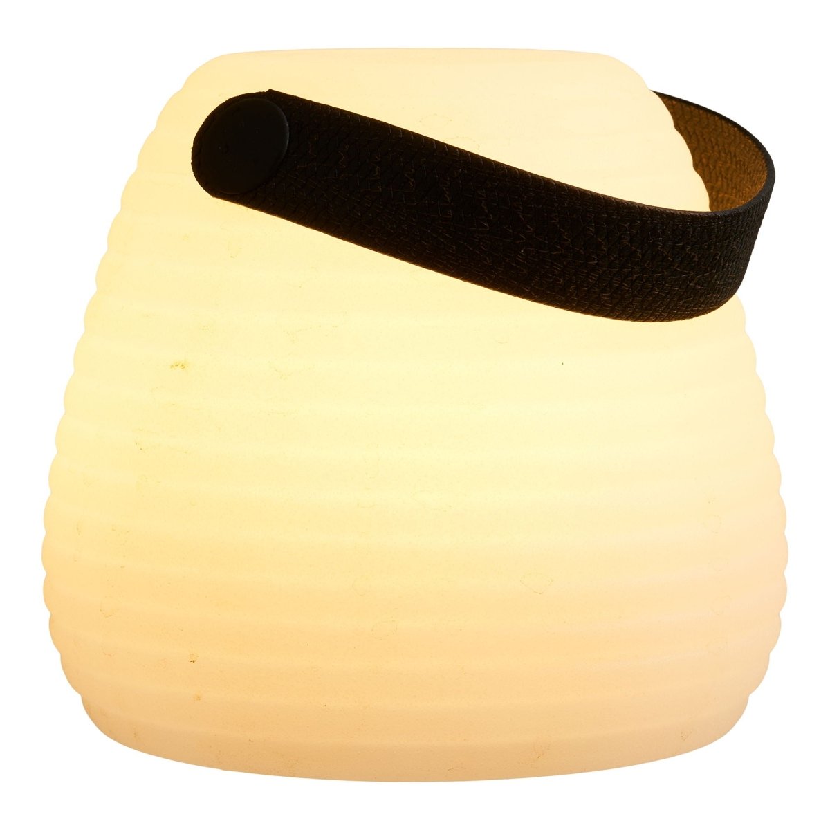 Derry LED lampe hvit 13 cm, oppladbar - Lindas Dekor
