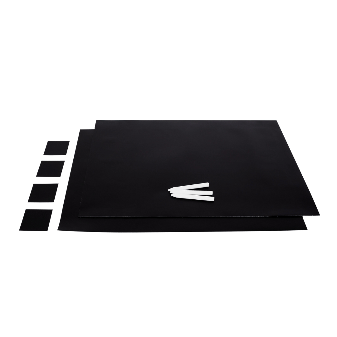 Tavlefolie på kjøkkenskap – to-do-liste og notater not