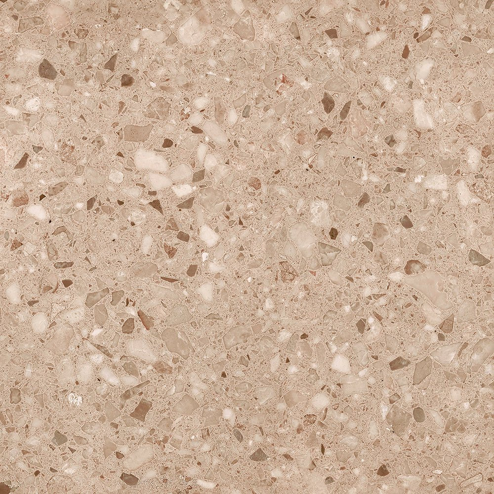 8 - pk Lisboa Terrazzo sand selvklebende fliser - Lindas Dekor