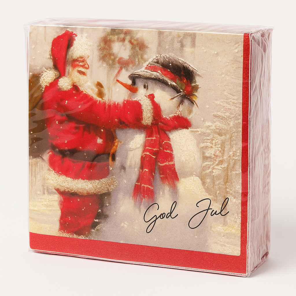 20-pk Serviett Julenisse