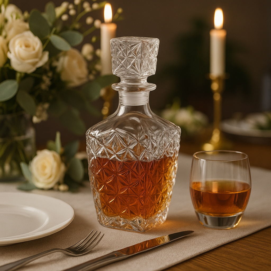 Glass karaffel 900 ml