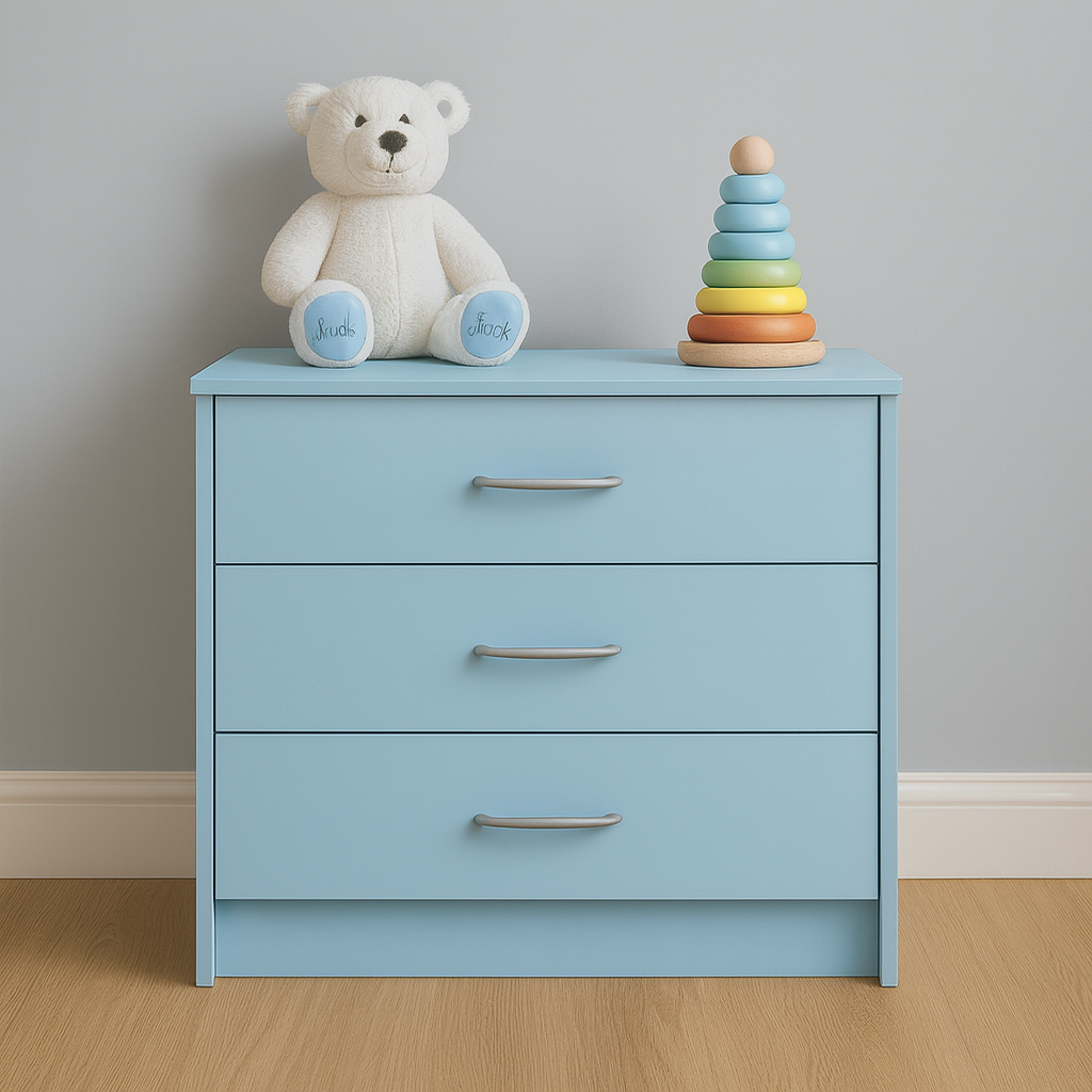 Premium karibisk blå matt kontaktplast