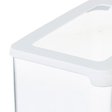 Transparent oppbevaringsboks til mel og pasta