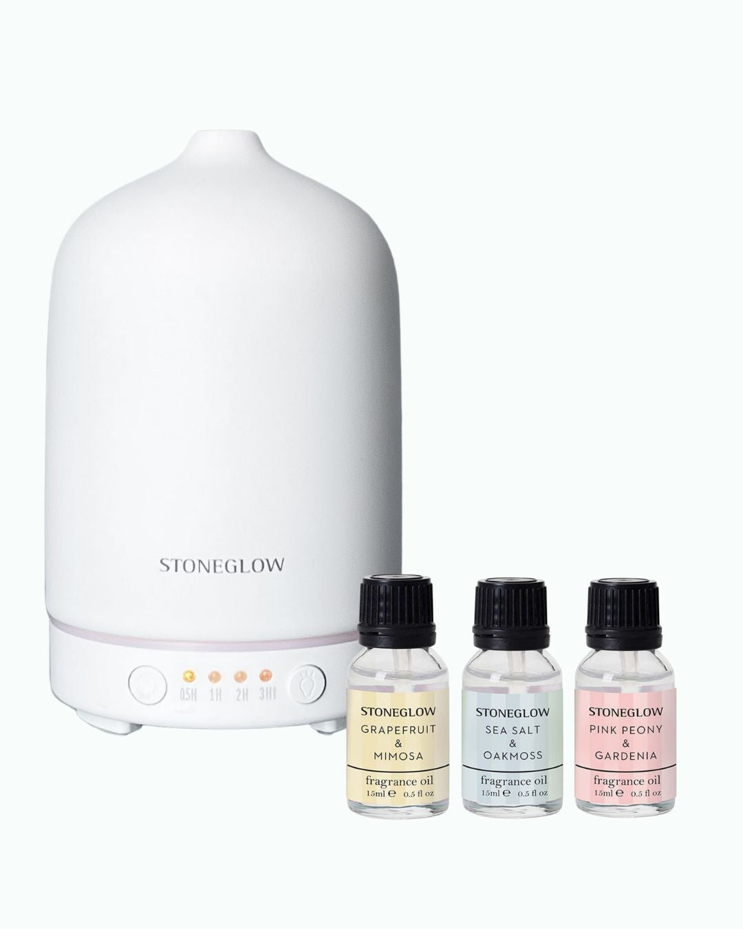 Aromadiffuser startpakke hvit