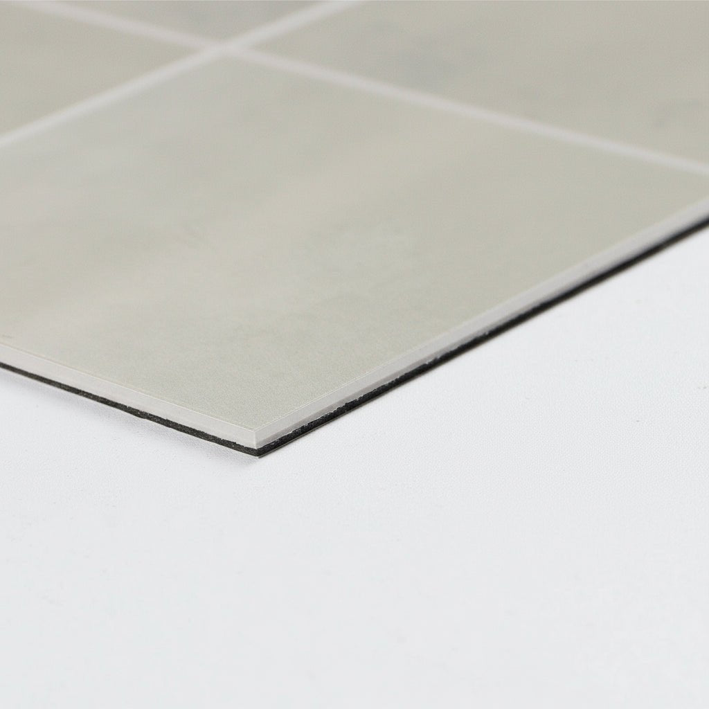 Selvklebende Melina Beige fliser med realistiske fuger