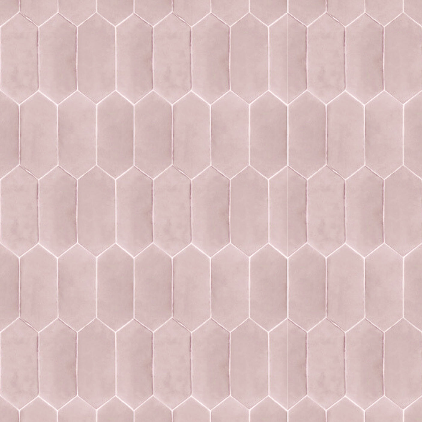 Mathilde pudderrosa selvklebende fliser