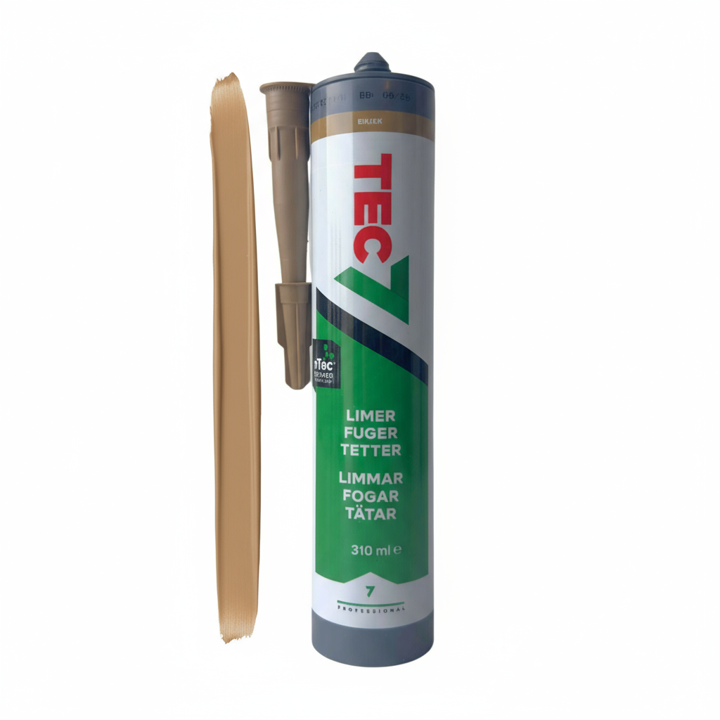 TEC7 fugemasse eikefarget