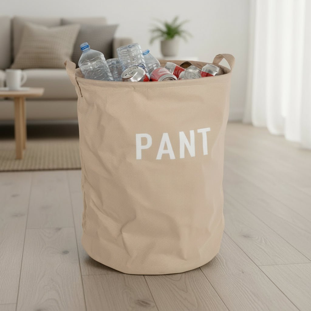 Kurv Pantesekk beige 40 x 50 cm - Lindas Dekor