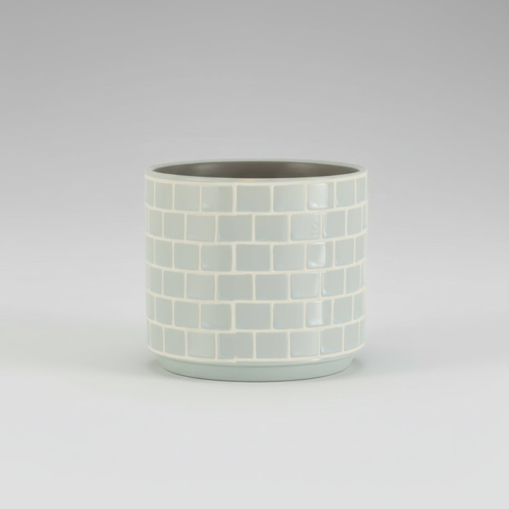 Tåke mosaikk potte ø 12,5 cm - Lindas Dekor