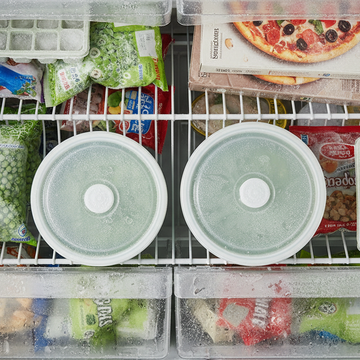 Porselenskål sett grønn med lokk - skandinavisk design til kjøkkenorganisering