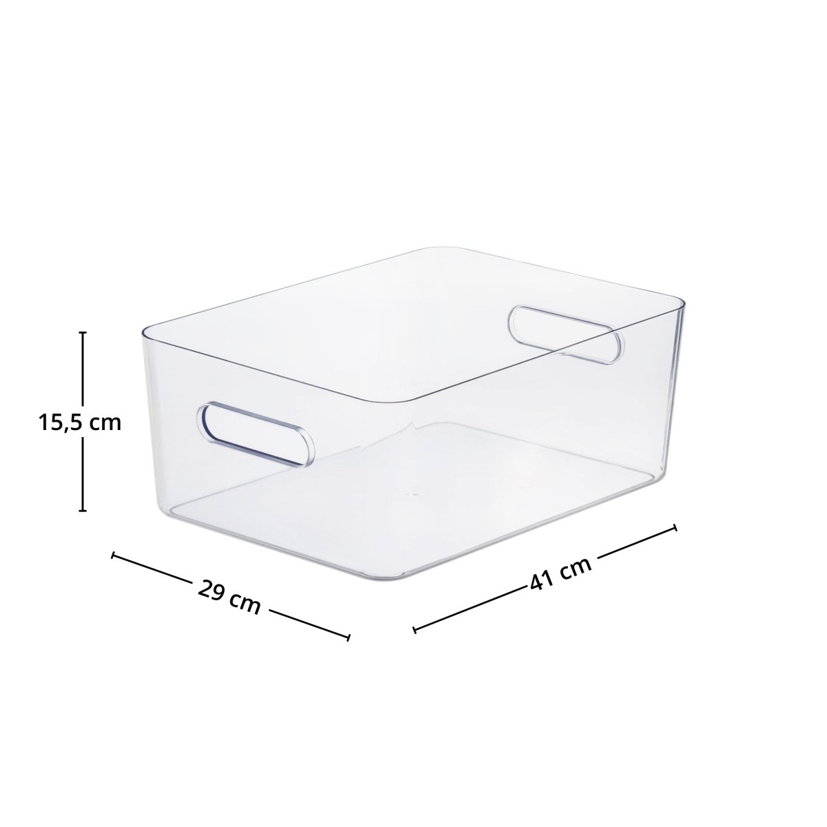 SmartStore™ Compact Clear L oppbevaringsboks - Lindas Dekor