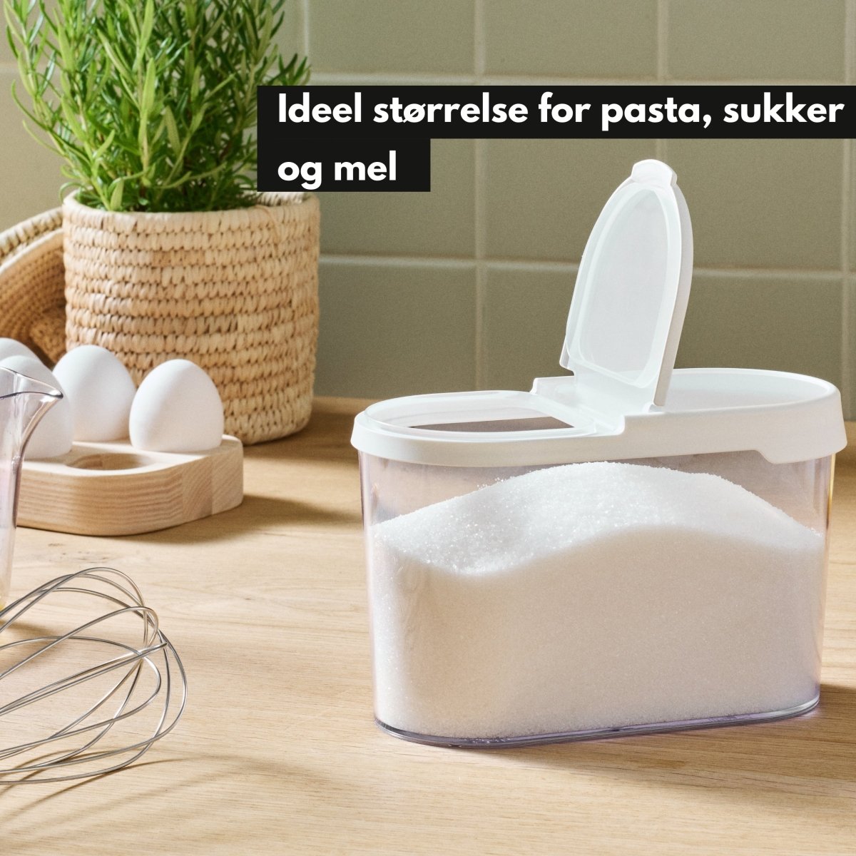 4 - pk SmartStore Flip oppbevaringsboks med lokk - Lindas Dekor