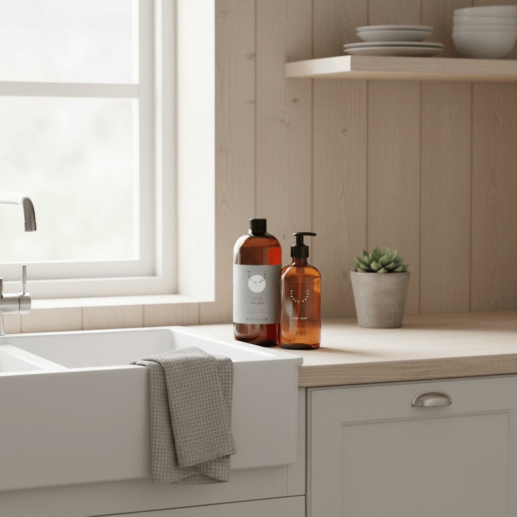 Refill oppvasksåpe Grapefruit Ginger Sage 1000ml - Lindas Dekor