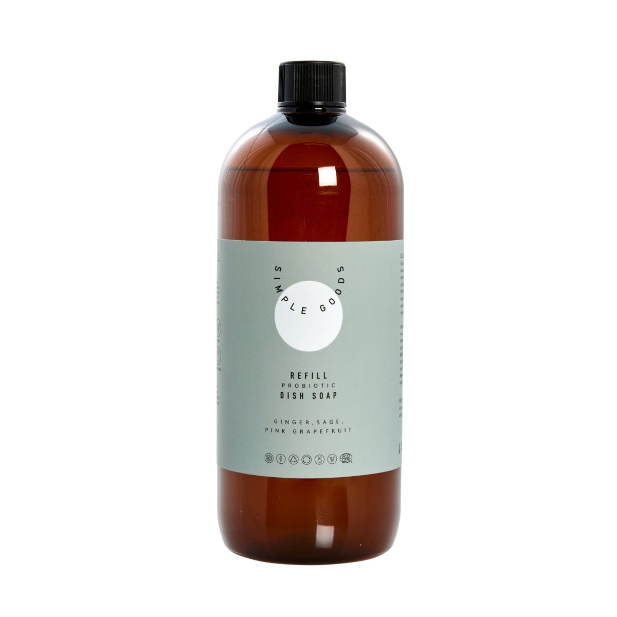 Refill oppvasksåpe Grapefruit Ginger Sage 1000ml - Lindas Dekor