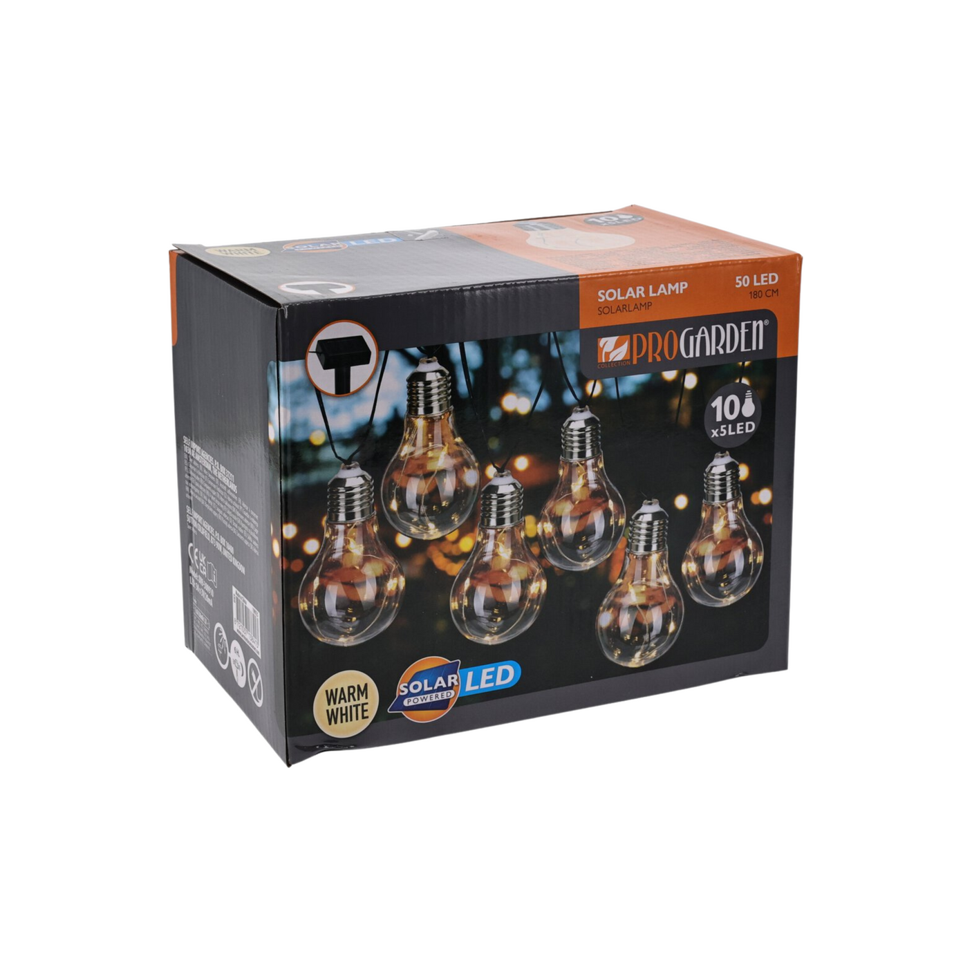 Lyslenke med solcelle